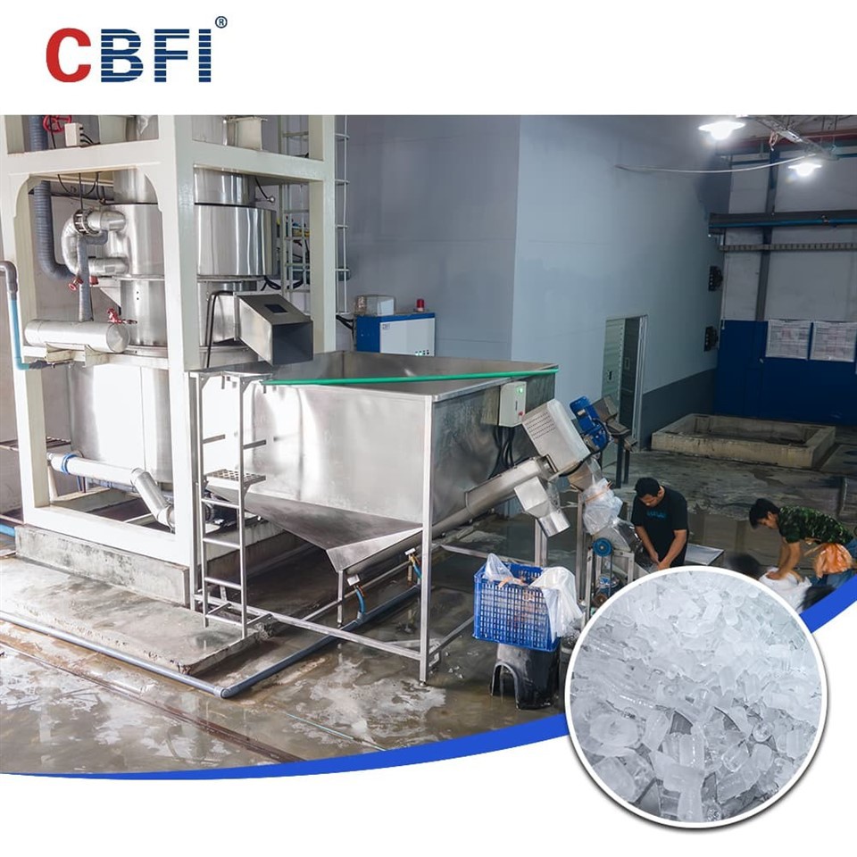 CBFI Ammonia System Tube Ice Machine: The Efficient, Eco-Friendly, And Smart Choice For Large-Scale Ice Plants factory