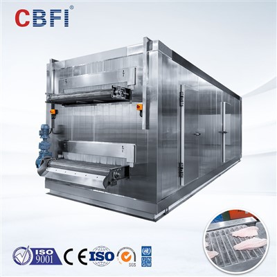 왕복동 일체형 급속냉동기 PLC+터치스크린